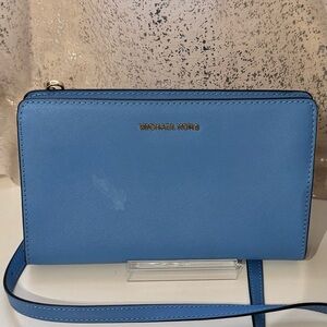 Michael Kors Blue Selma Crossbody Women's Bag